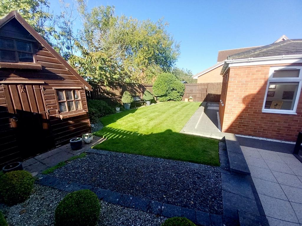 Rear garden