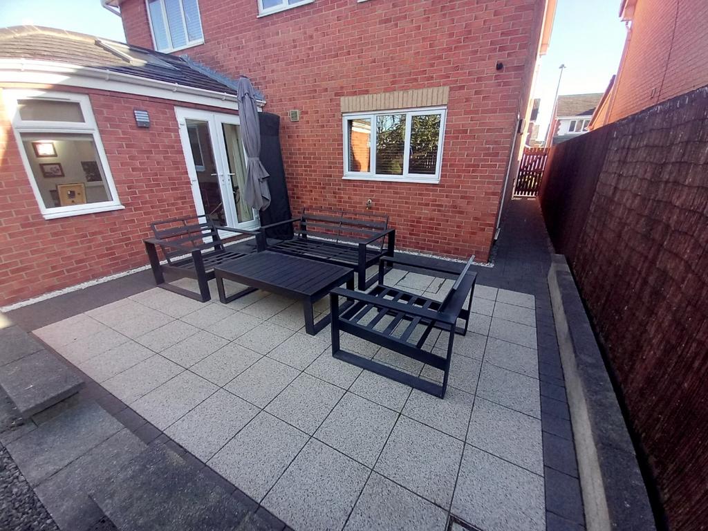 Rear garden