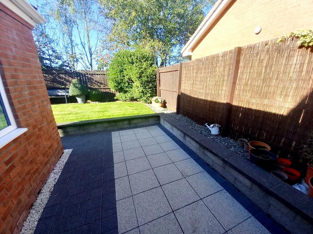 Rear garden