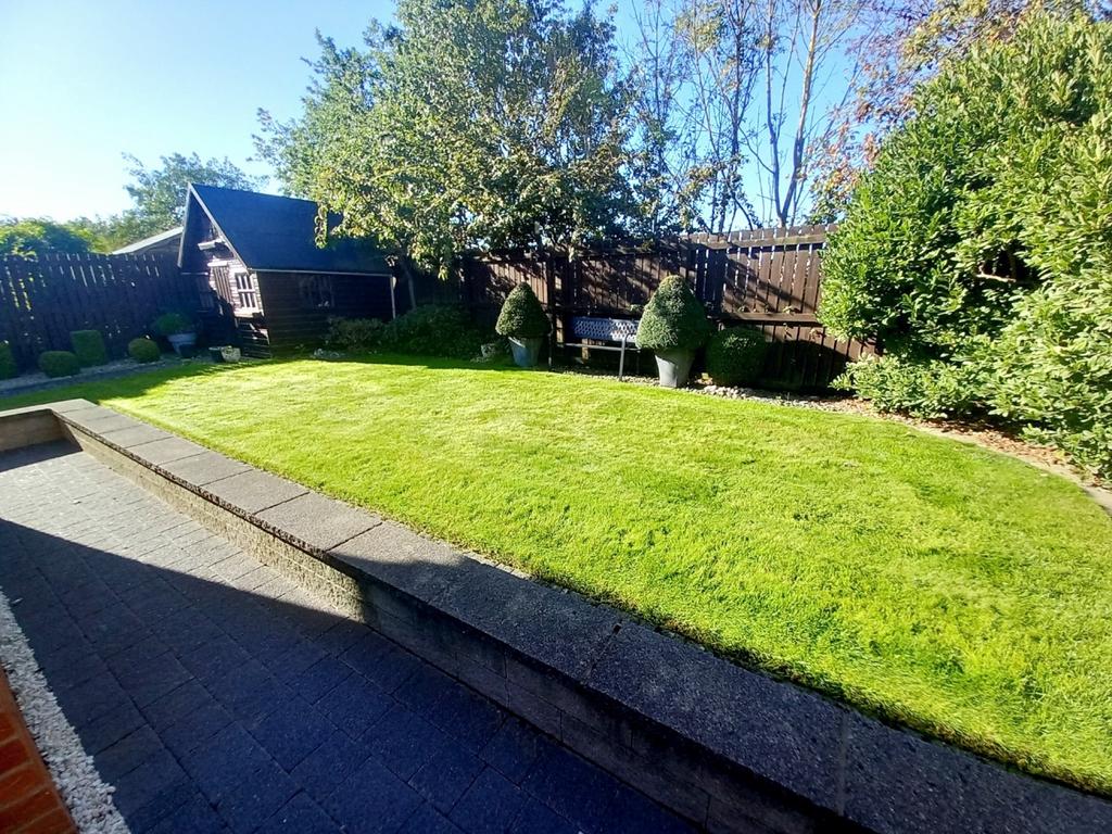 Rear garden