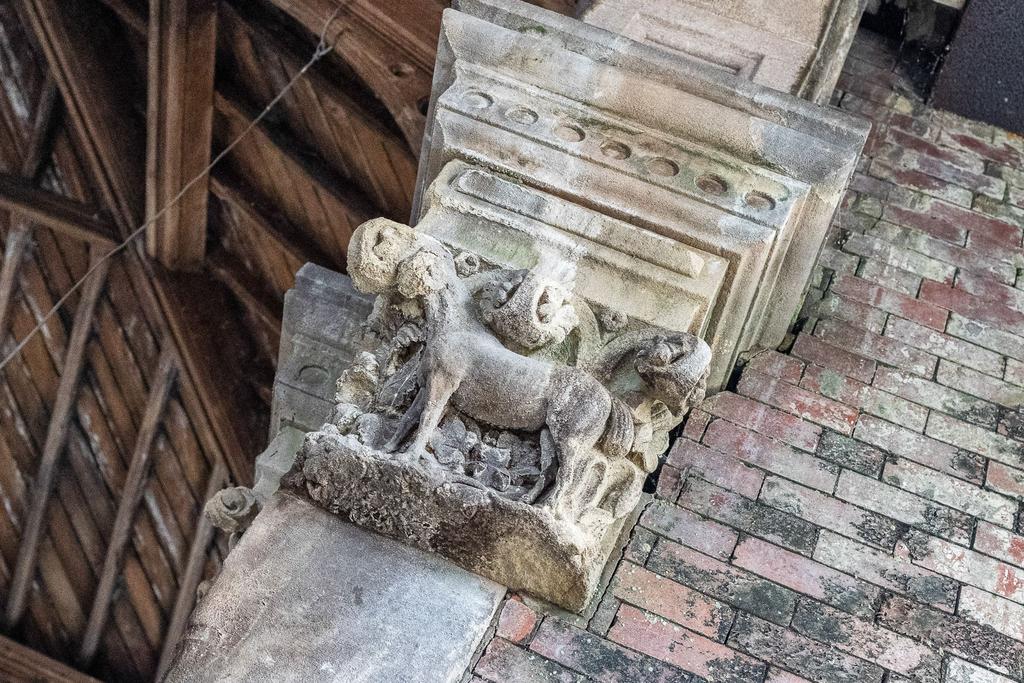 Hand Carved Stone Capital