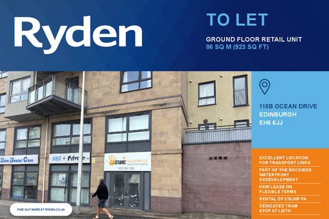 Retail property (high street) to rent, 110-120 Ocean Dr Edinburgh EH6 6JJ
