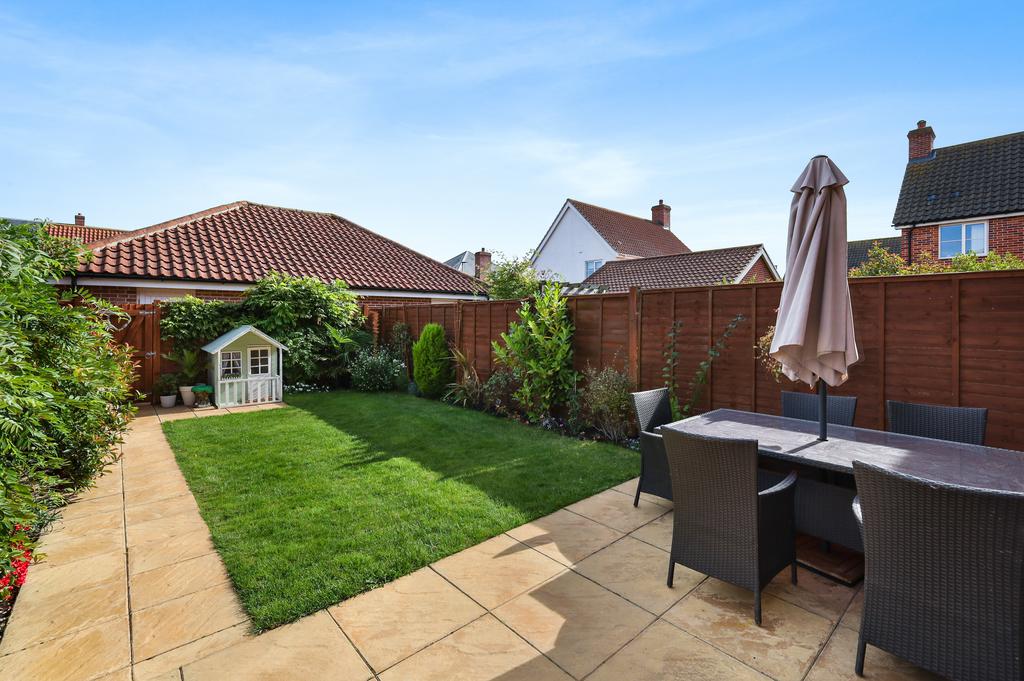 Rear Garden, Garage & Parking