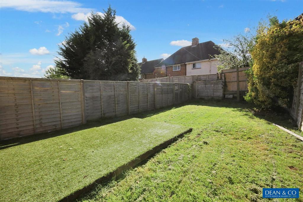 Rear garden