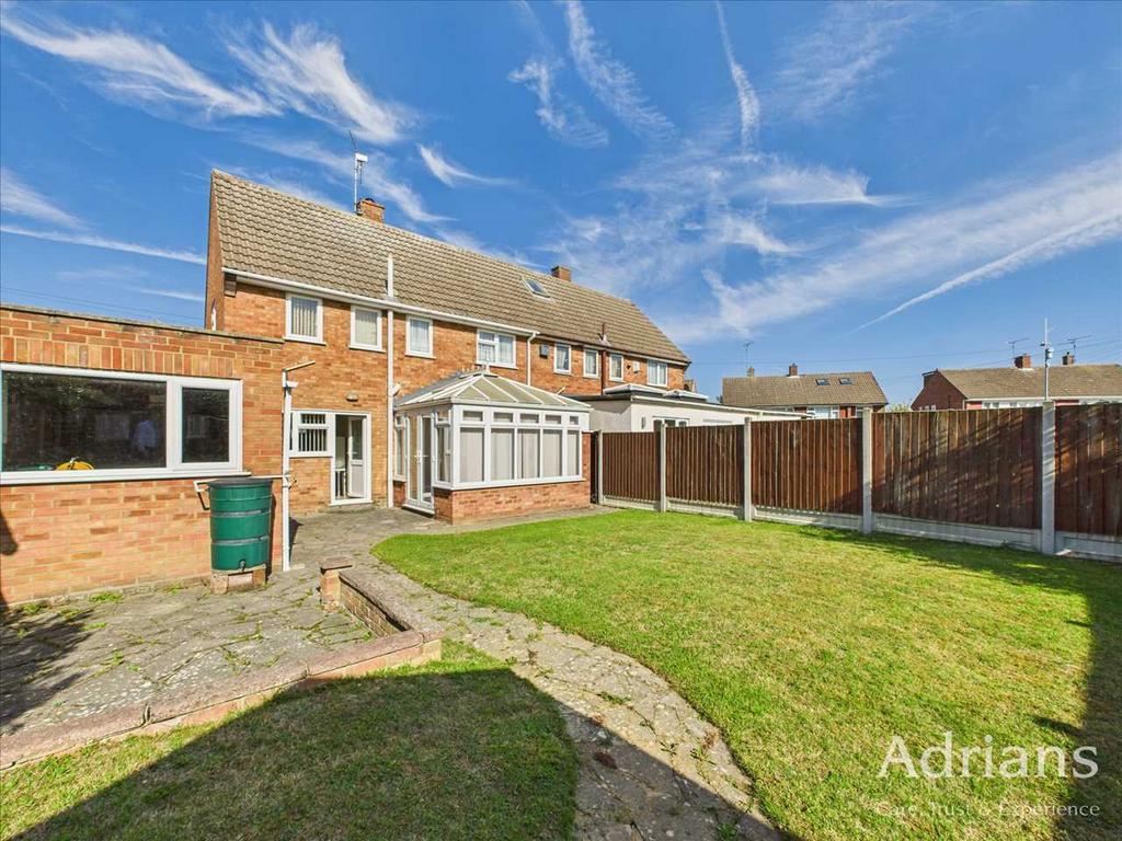 Rear of property