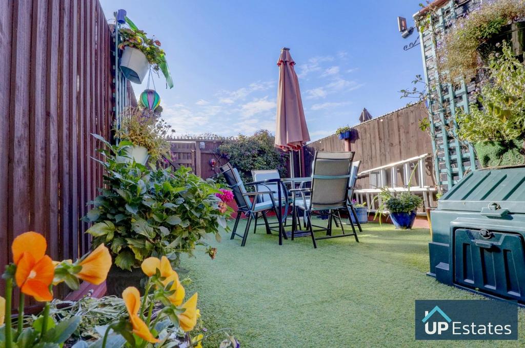 Rear garden