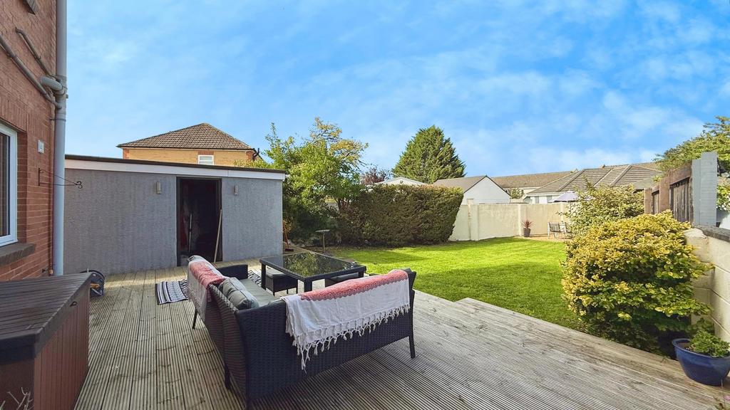 Rear garden