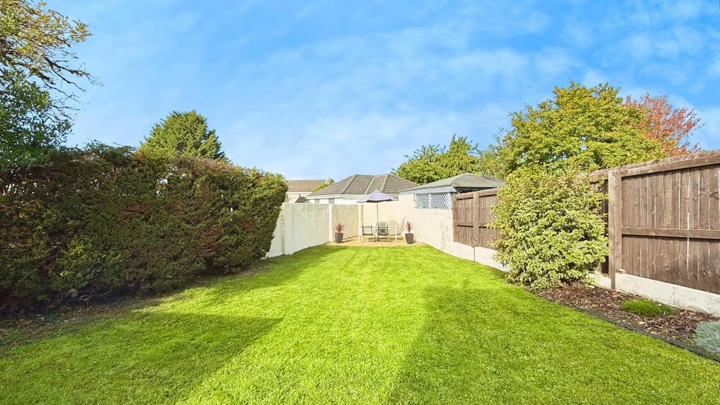Rear garden