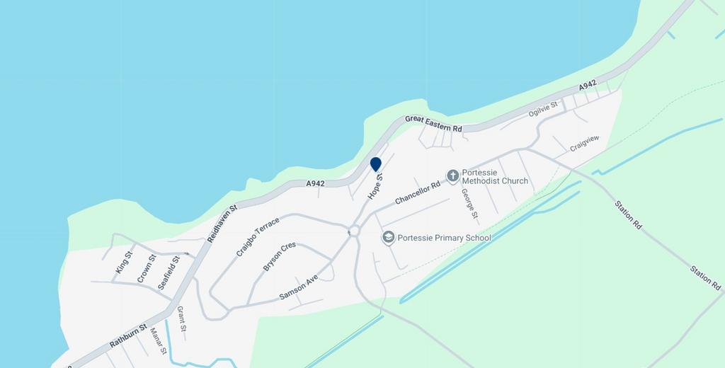 Map of Portessie