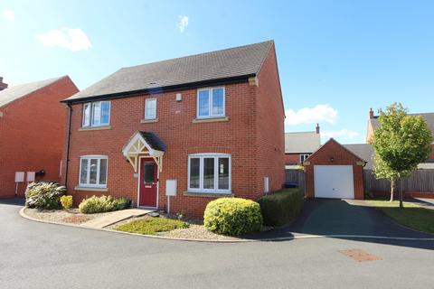 4 bedroom detached house for sale, Cowslip Court, Lutterworth LE17