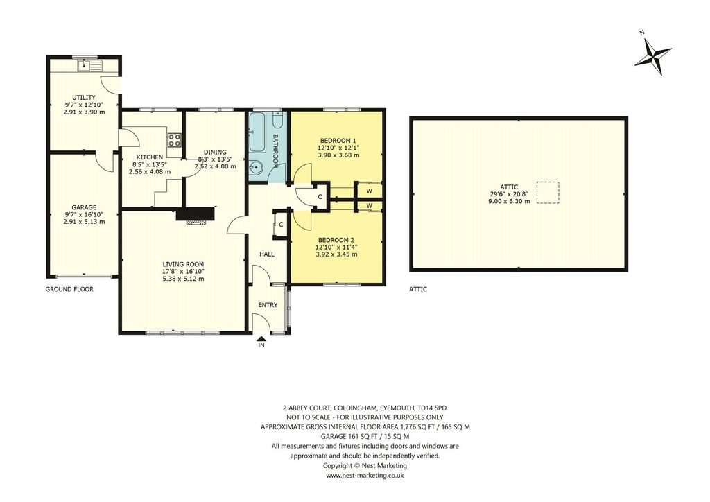Floorplan Inc Attic
