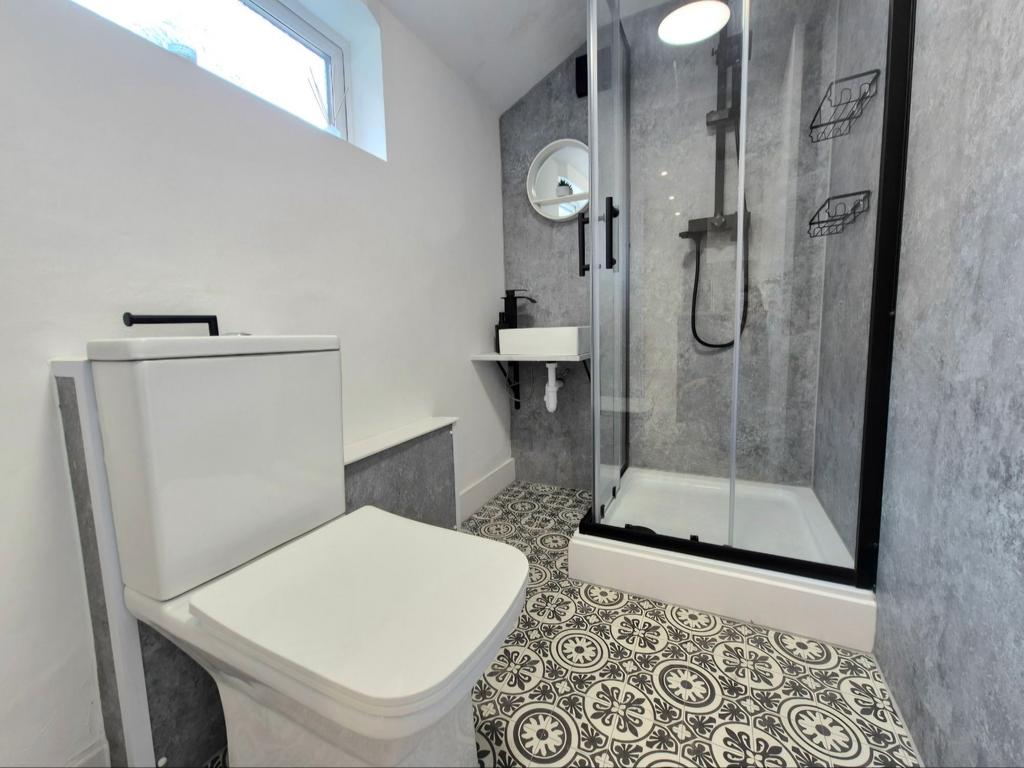 Ground floor shower room