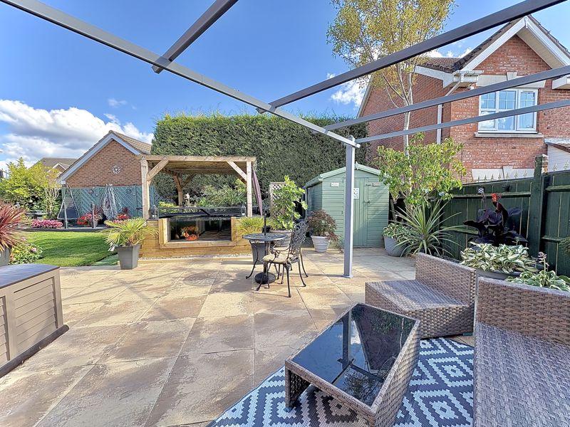 Rear garden