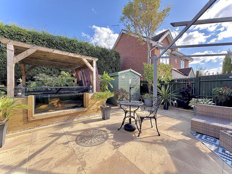 Rear garden