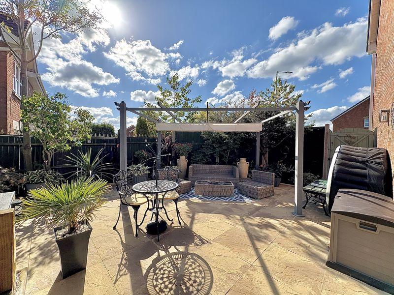 Rear garden