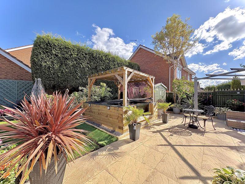 Rear garden