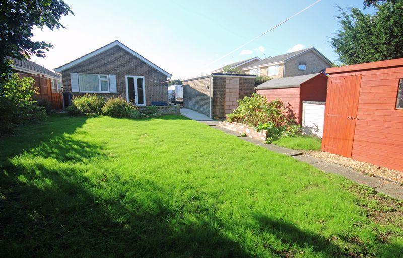 Rear of property