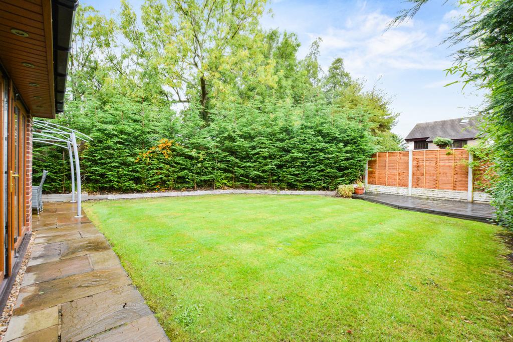 Rear garden