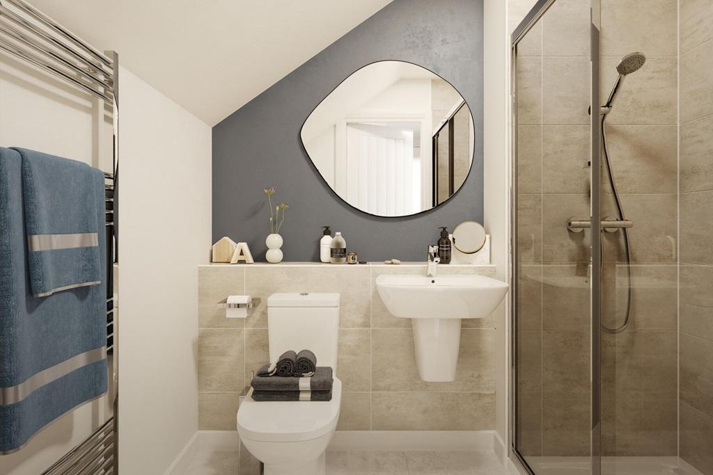 Bedroom 1 also benefits from a private en-suite...