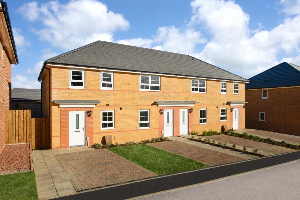 Outside view 2 bedroom terrace Denford & Kenley...