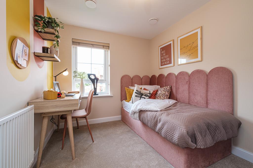 Interior view of bedroom 3 in our 3 bed Martham...