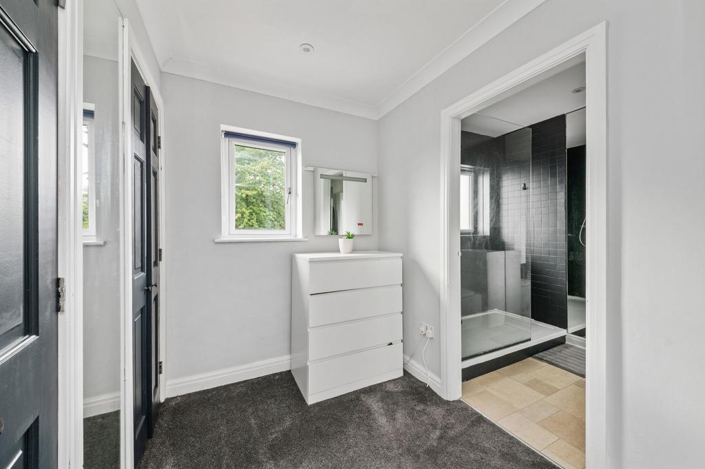Bedroom one dressing area