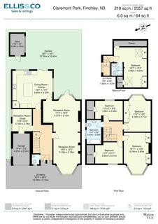 5 bedroom detached house for sale, Claremont Park, Finchley, London, N3