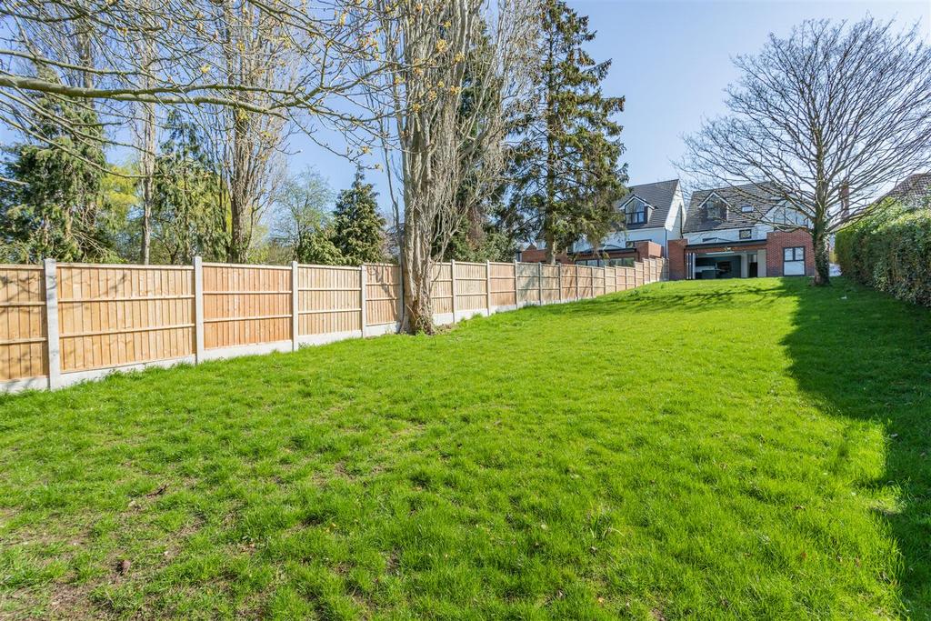 Rear garden