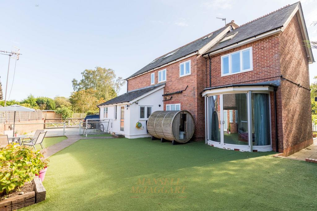 Rear garden