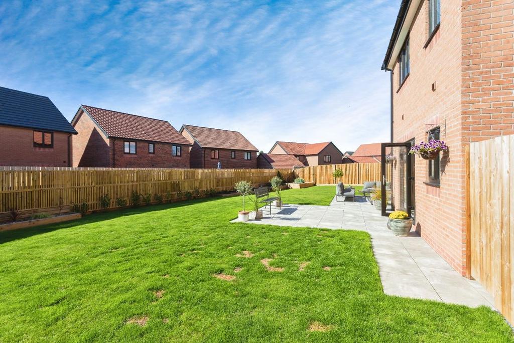 Rear garden