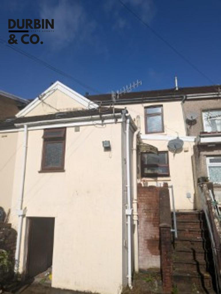 Rear of property