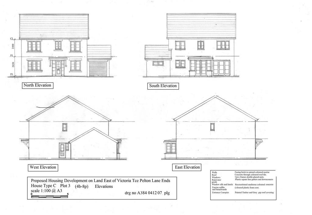 Dm 23 00859 fpa house type c  plot 3 elevations 33
