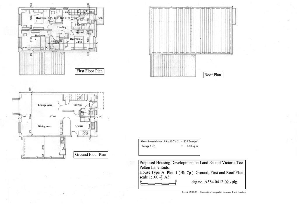 Dm 23 00859 fpa house type a plot 1  4 b 7 p  ground