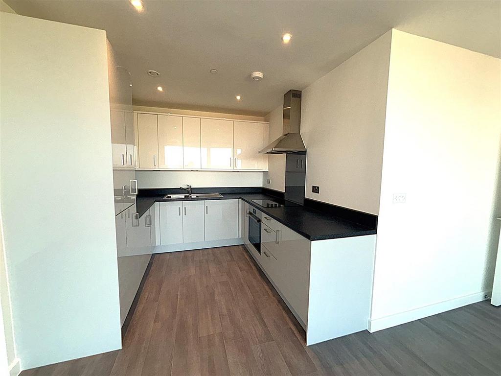 Fitted kitchen area