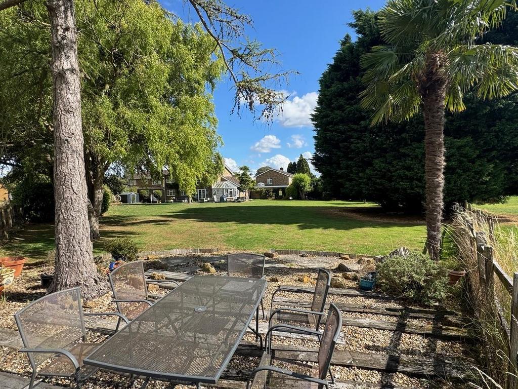 Rear garden