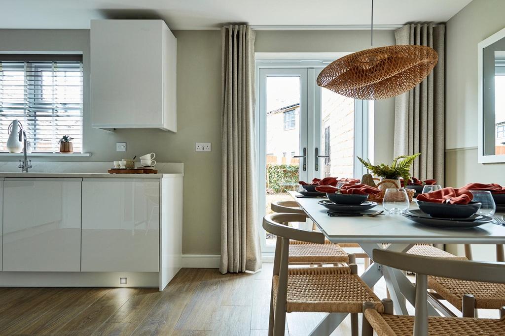 Great space to have friends round for dinner