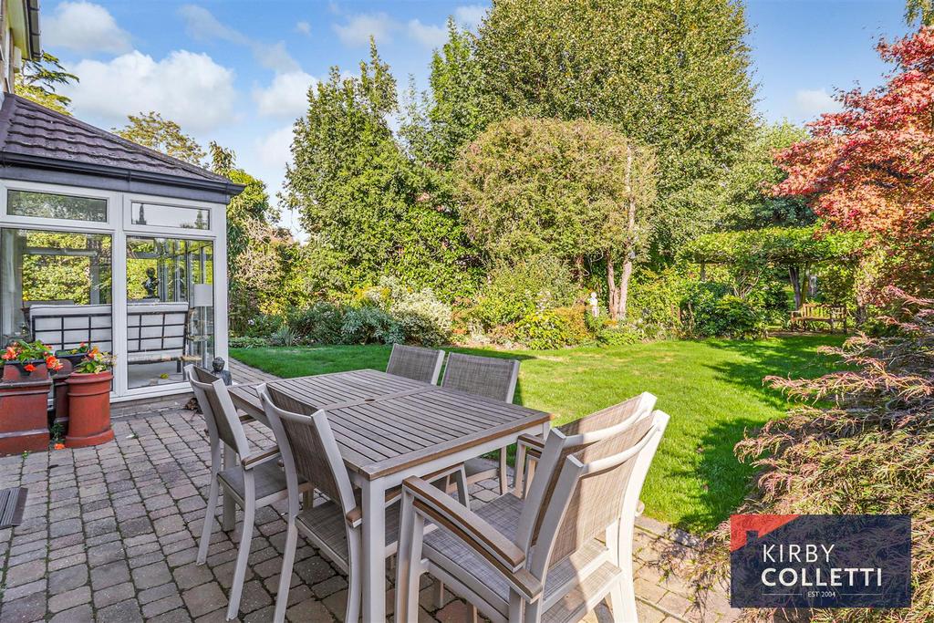 Rear garden