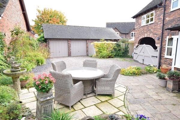 Rear garden