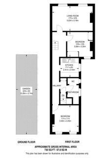 2 bedroom flat for sale, Hibbert Road, London, E17
