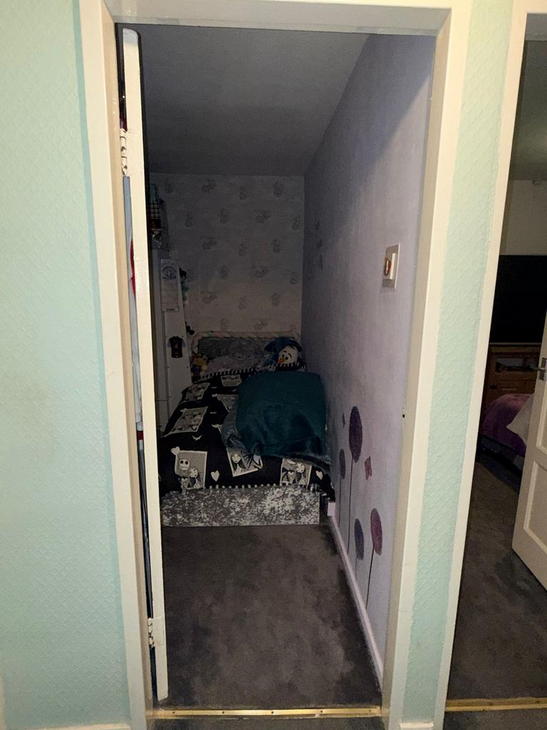 Second bedroom to the right