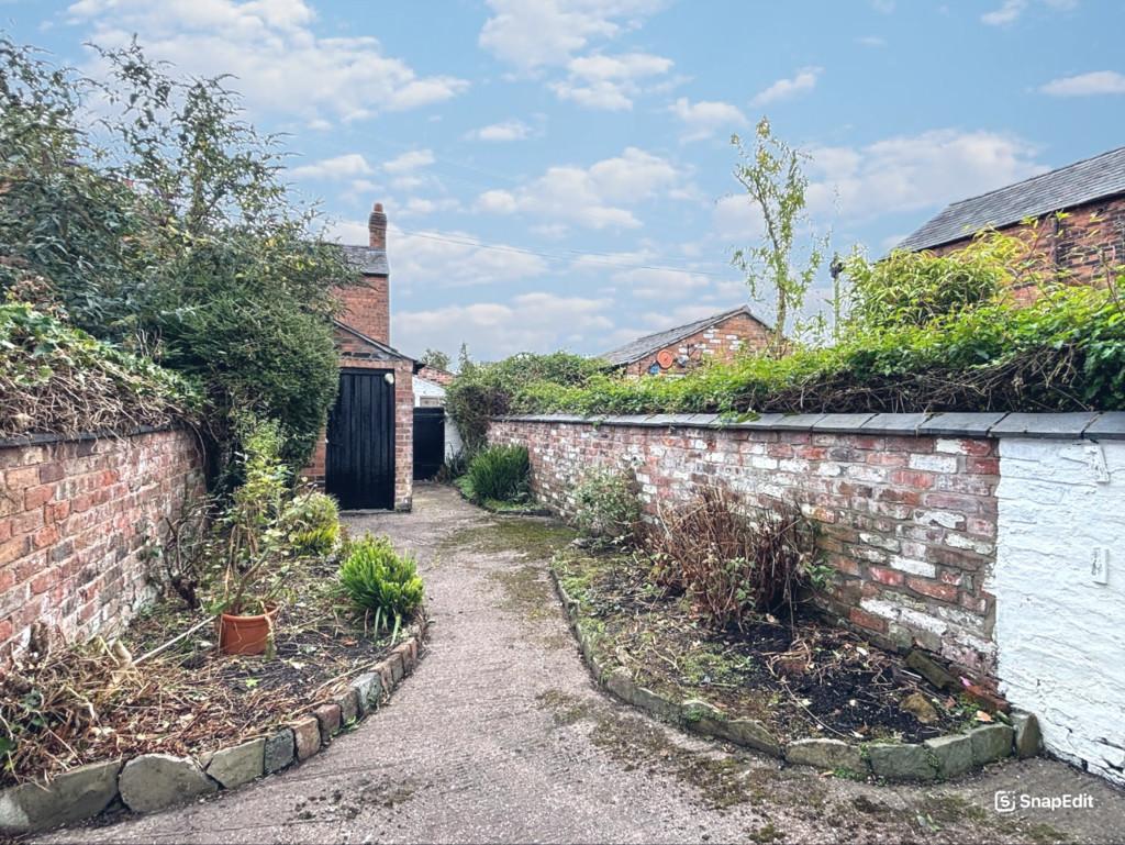 Rear garden