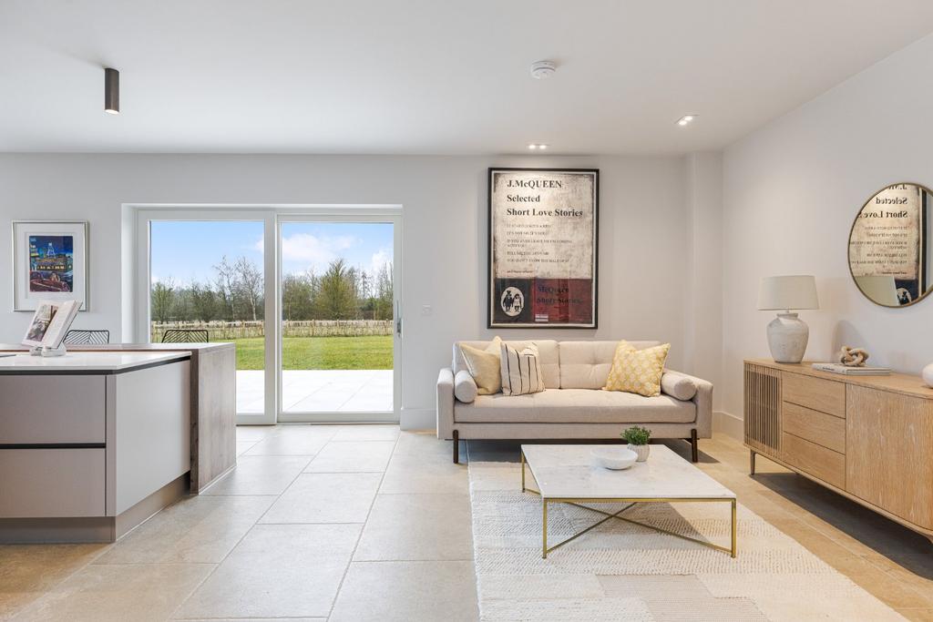 Family/Kitchen Area