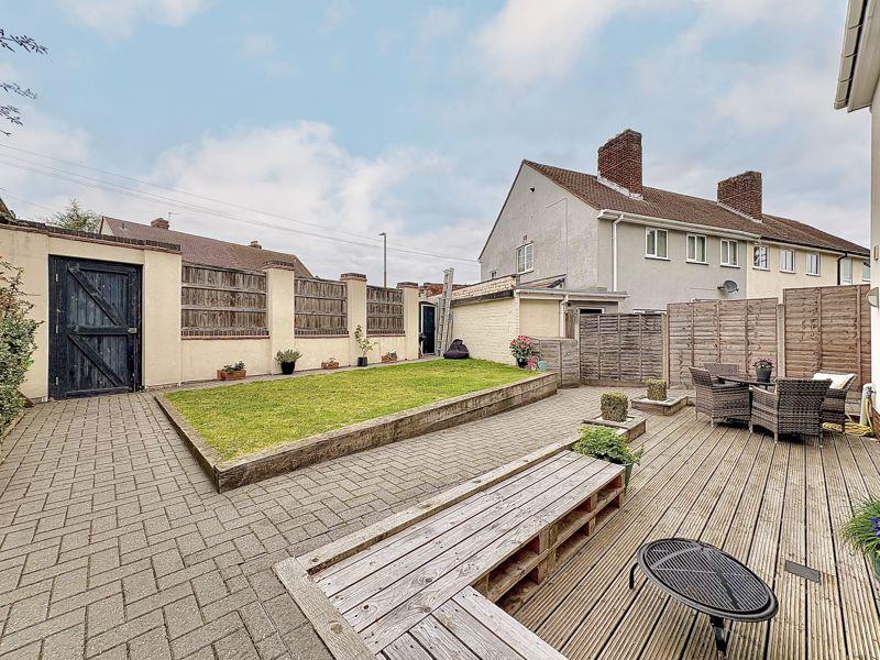 Rear garden
