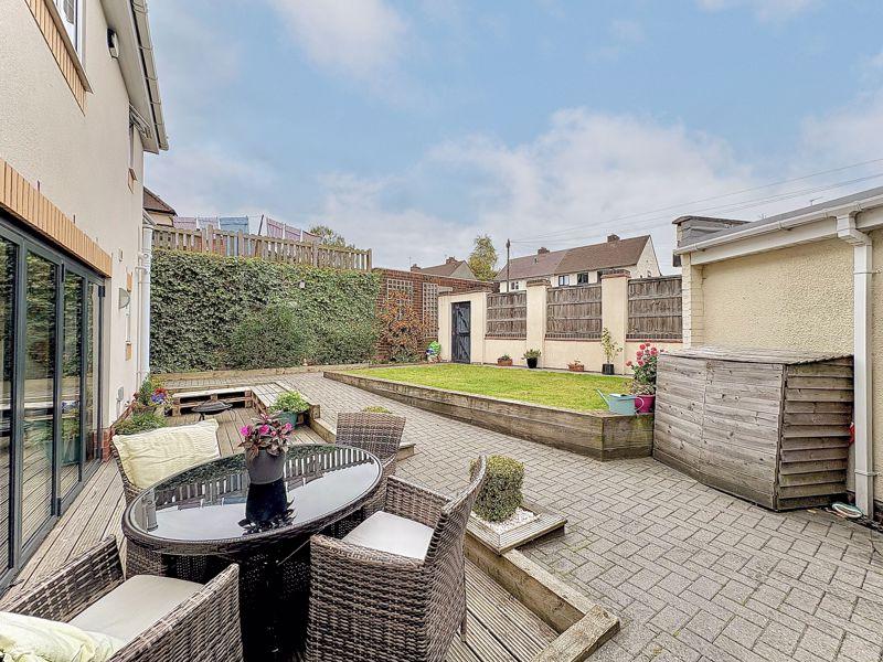 Rear garden