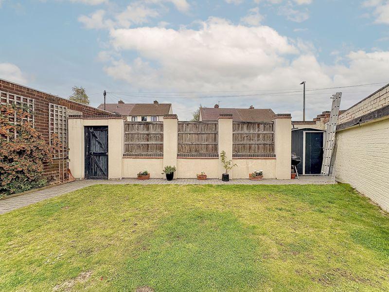 Rear garden