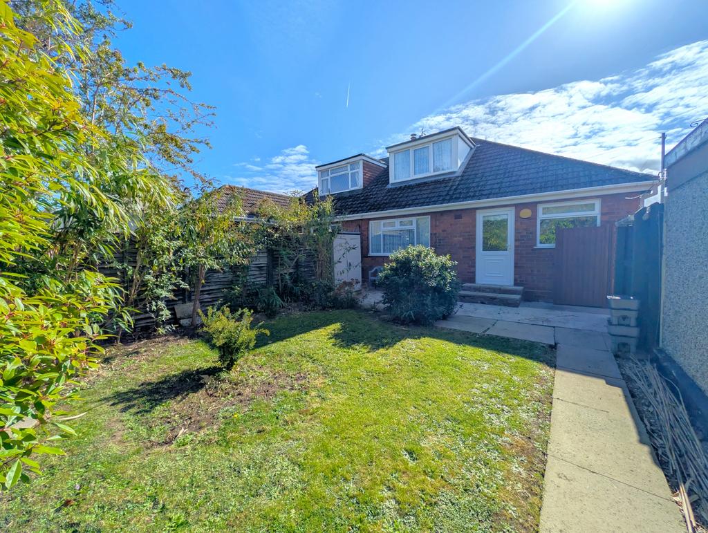 Rear garden