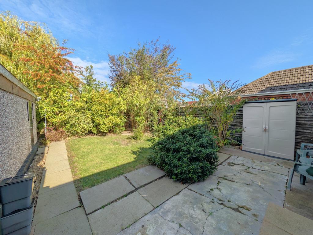 Rear garden