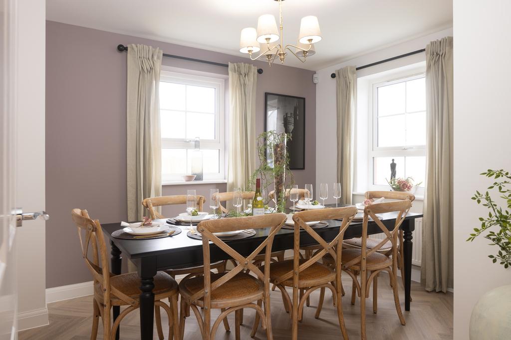 Internal shot of the dining area in the...