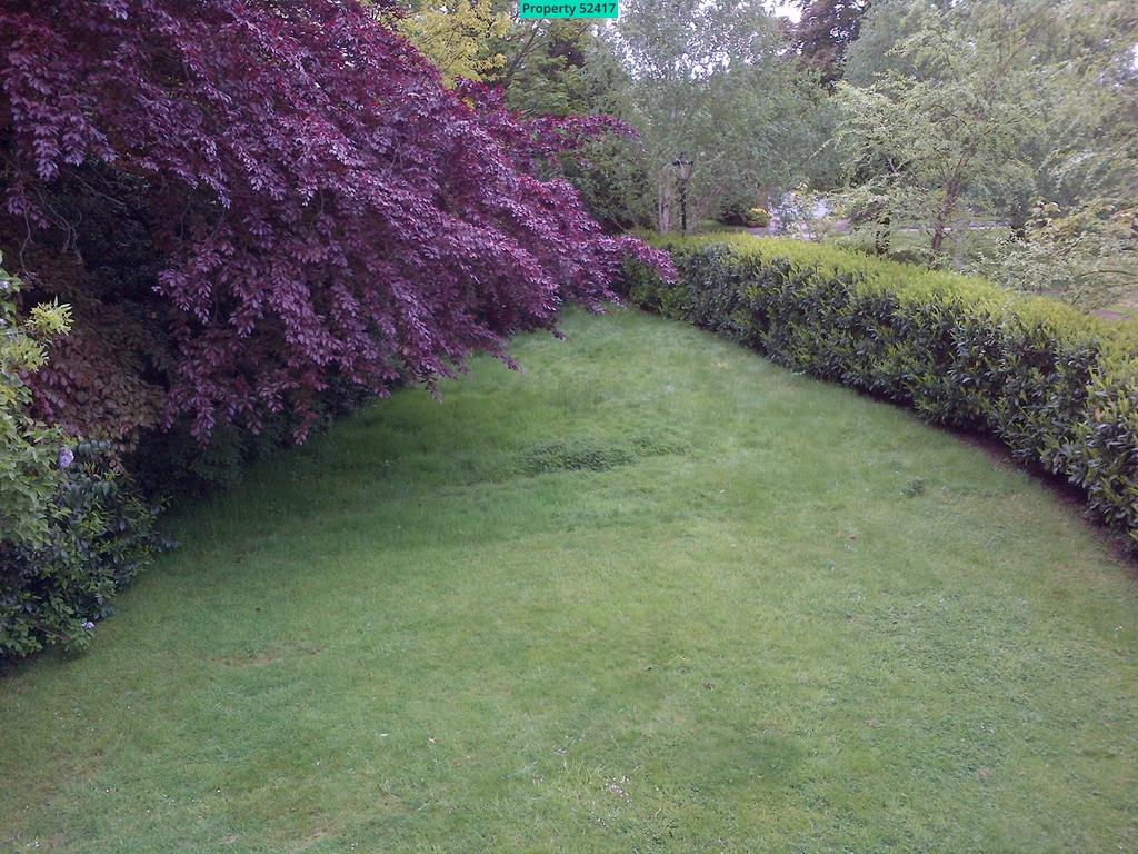 Extensive south facing garden with easy road acces