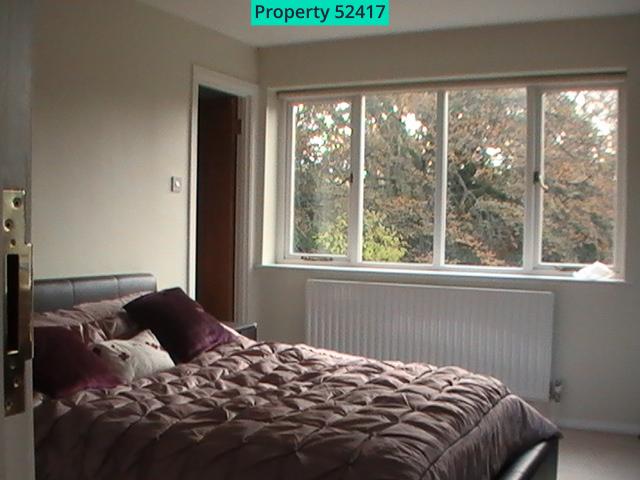 Master bedroom with dressing room and en suite